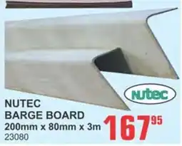 Cashbuild Nutec barge board offer