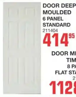 Cashbuild Door deep moulded 6 panel standard offer