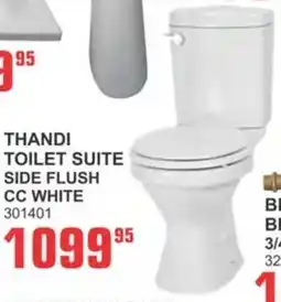 Cashbuild Thandi toilet suite side flush offer