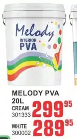 Cashbuild Melody pva offer