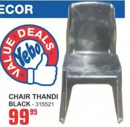 Cashbuild Chair thandi black offer