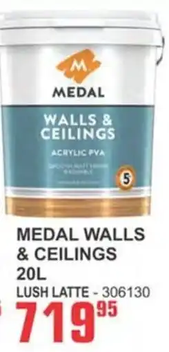 Cashbuild Medal walls & ceilings offer