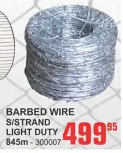 Cashbuild Barbed wire s/strand light duty offer