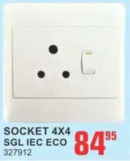 Cashbuild Socket 4x4 sgl iec eco offer