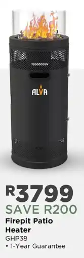 House & Home Alva Firepit Patio Heater offer