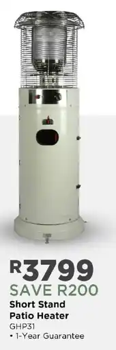 House & Home Alva Short Stand Patio Heater offer