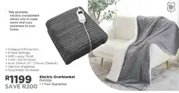 House & Home Pure Pleasure Electric Overblanket offer