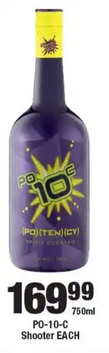 OK Liquor PO-10-C Shooter offer