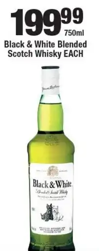 OK Liquor Black & White Blended Scotch Whisky offer