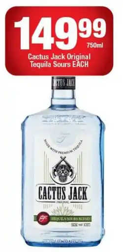 OK Liquor Cactus Jack Original Tequila Sours offer