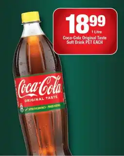 OK Liquor Coca-Cola Original Taste Soft Drink offer