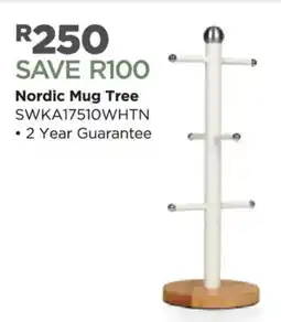 House & Home Swan Nordic Mug Tree offer