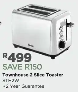 House & Home Swan Townhouse 2 Slice Toaster offer