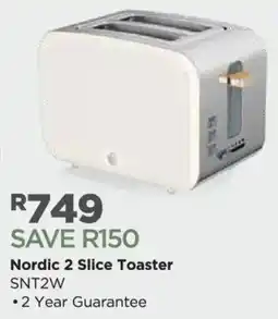 House & Home Swan Nordic 2 Slice Toaster offer