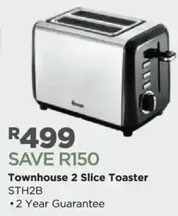 House & Home Swan Townhouse 2 Slice Toaster offer