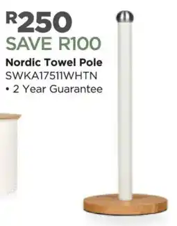 House & Home Swan Nordic Towel Pole offer