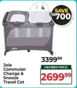 Baby City Joie Commuter Change & Snooze Travel Cot offer