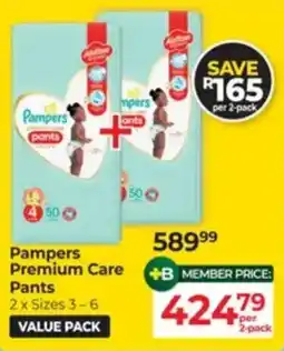 Baby City Pampers Premium Care Pants offer