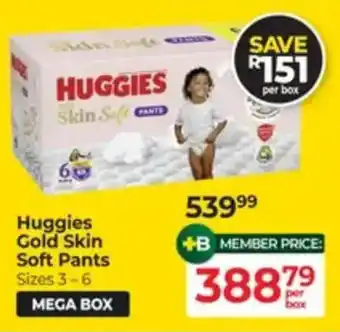 Baby City Huggies Gold Skin Soft Pants offer