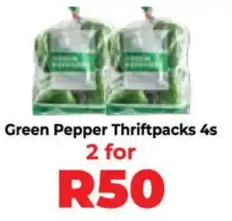 Food Lover's Market Green Pepper Thriftpacks offer