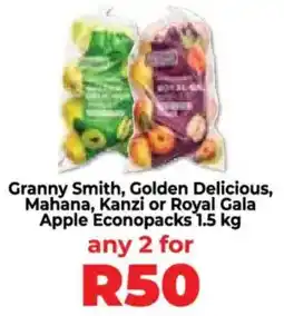 Food Lover's Market Granny Smith, Golden Delicious, Mahana, Kanzi or Royal Gala Apple Econopacks offer
