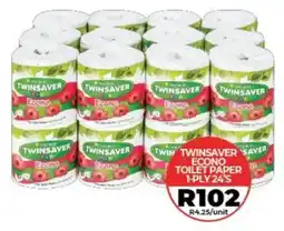 1UP Twinsaver econo toilet paper 1-ply offer