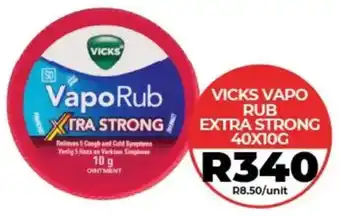 1UP Vicks Vapo Rub Extra Strong offer