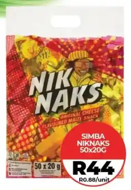 1UP Simba Niknaks offer
