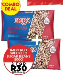 1UP Imbo red speckled sugar beans offer