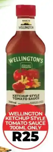 1UP Wellington ketchup style tomato sauce offer