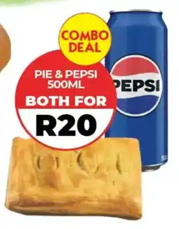 1UP Pie & Pepsi offer