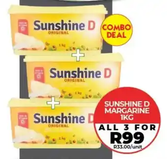 1UP Sunshine D Margarine offer