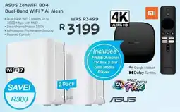 Computer Mania Asus ZenWiFi BD4 Dual-Band WiFi 7 Ai Mesh offer