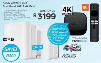 Asus ZenWiFi BD4 Dual-Band WiFi 7 Ai Mesh