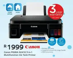 Computer Mania Canon PIXMA G2410 3-in-1 Multifunction Ink Tank Printer offer