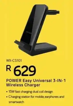 Computer Mania Winx Power Easy Universal 3-in-1 Wireless Charger offer