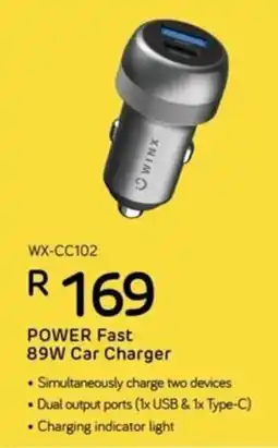 Computer Mania Winx Power Fast 89W Car Charger offer