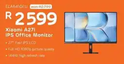 Computer Mania Xiaomi A27i IPS Office Monitor offer