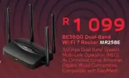 Computer Mania Mercusys BE3600 Dual-Band Wi-Fi 7 Router offer