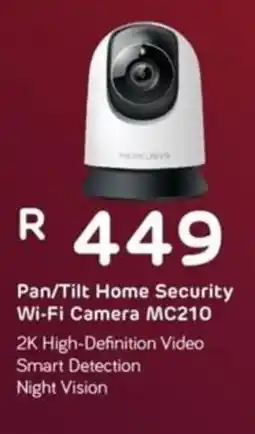 Computer Mania Mercusys Pan/ Tilt Home Security Wi-Fi Camera offer