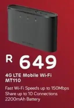 Computer Mania Mercusys 4G LTE Mobile Wi-Fi MT110 offer