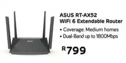 Computer Mania Asus RT-AX52 WiFi 6 Extendable Router offer