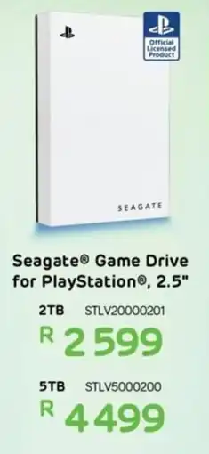 Computer Mania Seagate 2.5" Game Drive for PlayStation offer