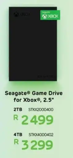 Computer Mania Seagate 2.5" Game Drive for Xbox offer