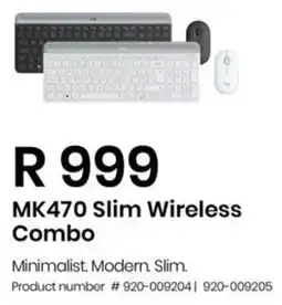 Computer Mania Logitech MK470 Slim Wireless Combo offer