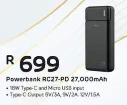 Computer Mania Red-E Powerbank RC27-PD 27,000mAh offer
