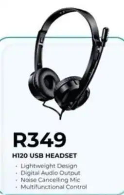 Computer Mania Rapoo H120 USB Headset offer