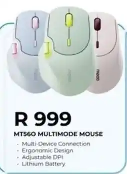 Computer Mania Rapoo MT560 Multimode Mouse offer