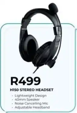 Computer Mania Rapoo H150 Stereo Headset offer