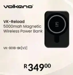 Computer Mania Volkano Reload 5000mah Magnetic Wireless Power Bank offer